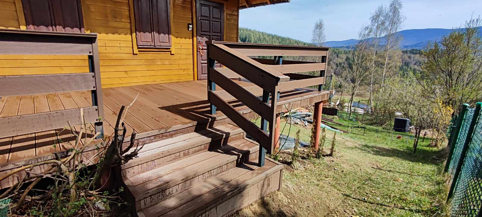 Decking with steps